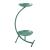 Suport plante Aalten metal 61,5x30x25cm verde [en.casa] HausGarden Leisure