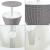 Masa reglabila cool bar 82x48,5cm plastic maro deschis [casa.pro] HausGarden Leisure