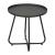 Set bistro gradina 3 componente Brienza negru bej [casa.pro] HausGarden Leisure