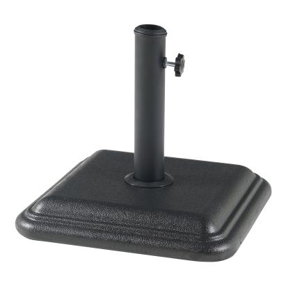 Suport umbrela soare Biccari 35x35x5,5cm beton negru 12kg [casa.pro] HausGarden Leisure