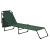 [casa.pro]® Set 2 bucati sezlong cu trapa, 187 x 53 x 27 cm, otel/poliester, verde inchis HausGarden Leisure