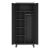 Dulap haine Hankasalmi 180x90x40cm negru [en.casa] HausGarden Leisure