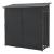 PXXS-3363 Brennholzunterstand Yakutat - Schwarz - 185x180x70cm (W) HausGarden Leisure