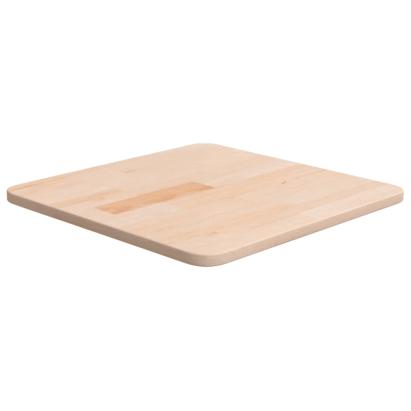 Blat de masă pătrat, 40x40x1,5 cm, lemn masiv stejar netratat GartenMobel Dekor