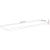 Raft perete 70x20x3,8 cm dreptunghiular lemn acacia margine vie GartenMobel Dekor