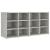 Pantofare, 2 buc., gri beton, 52,5x30x50 cm GartenMobel Dekor