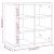 Pantofare, 2 buc., gri beton, 52,5x30x50 cm GartenMobel Dekor
