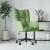 Scaun de relaxare, verde deschis, catifea GartenMobel Dekor