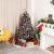 Brad Artificial de Craciun Molid HollyWhite Verde cu Fructe Albe si Zapada pe Varfuri 180cm