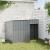 Cușcă câine cu acoperiș antracit 153x91x110 cm oțel galvanizat GartenMobel Dekor