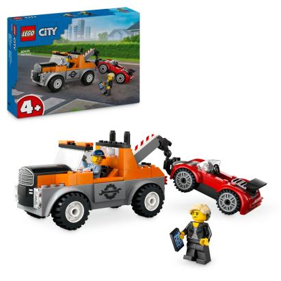 LEGO Camioneta de tractare si masina sport Quality Brand