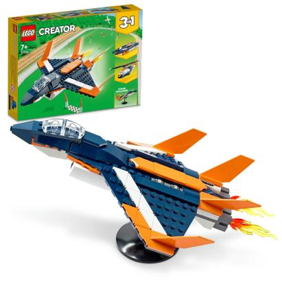 LEGO Avion Supersonic Quality Brand