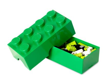 LEGO Cutie LEGO pentru sandwich verde inchis Quality Brand