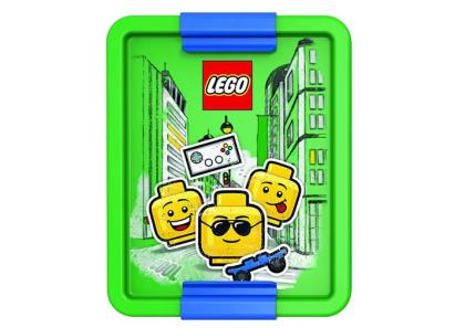 LEGO Cutie pentru sandwich LEGO Iconic albastru-verde Quality Brand