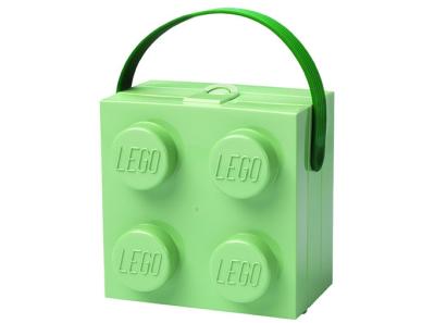 LEGO Cutie pentru sandwich 2x2 verde Quality Brand