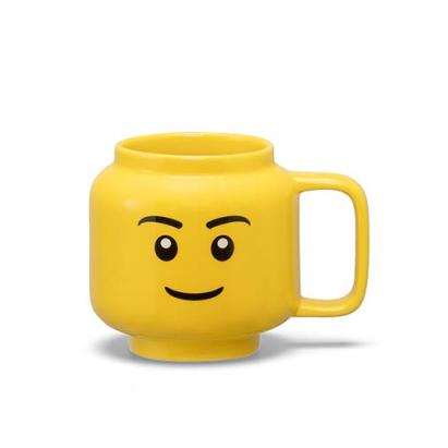 LEGO Cană mică  LEGO din ceramică – Cap de băiat Quality Brand