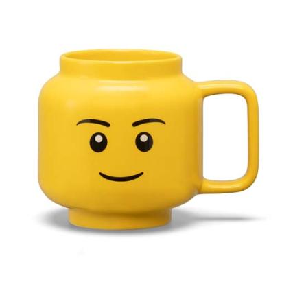 LEGO Cană mare LEGO din ceramică – Cap de băiat Quality Brand