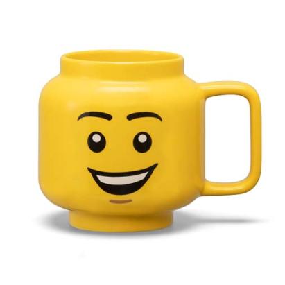 LEGO Cană mare LEGO din ceramică – Cap de băiat fericit Quality Brand