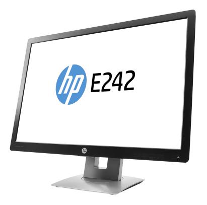 Monitor Second Hand HP EliteDisplay E242, 24 Inch IPS, 1920 x 1200, VGA, Display Port, HDMI, USB NewTechnology Media