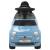 Mașinuță fără pedale Fiat 500 albastru  GartenMobel Dekor