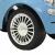 Mașinuță fără pedale Fiat 500 albastru  GartenMobel Dekor