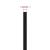 Frânghie de lucru, negru, 2 mm, 50 m, poliester GartenMobel Dekor