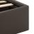 Cadru pat hidraulic, depozitare, LED, gri, 160x200 cm piele eco  GartenMobel Dekor