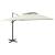 Umbrelă în consolă cu înveliș dublu, nisipiu, 300x300 cm GartenMobel Dekor