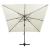 Umbrelă în consolă cu înveliș dublu, nisipiu, 300x300 cm GartenMobel Dekor