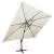 Umbrelă în consolă cu înveliș dublu, nisipiu, 400x300 cm GartenMobel Dekor