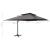 Umbrelă în consolă cu înveliș dublu, antracit, 400x300 cm GartenMobel Dekor