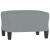 Set de canapele cu perne, 3 piese, gri deschis, textil GartenMobel Dekor