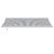 Copertină retractabilă antracit/alb, 4x3 m, textil/aluminiu GartenMobel Dekor