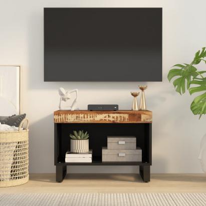 Comodă TV, 60x33x43,5 cm, lemn masiv recuperat GartenMobel Dekor