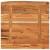 Raft perete 40x40x3,8 cm pătrat lemn masiv acacia margine vie GartenMobel Dekor
