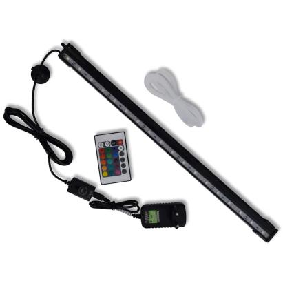 Lampă cu LED pentru acvariu cu bule RGB 48 cm  GartenMobel Dekor