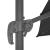 Umbrelă în consolă cu stâlp din aluminiu, negru, 3x3 m GartenMobel Dekor