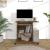 Birou, stejar fumuriu, 80x50x75 cm, lemn prelucrat GartenMobel Dekor