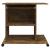 Birou, stejar fumuriu, 80x50x75 cm, lemn prelucrat GartenMobel Dekor