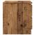Noptiere, 2 buc., lemn vechi, 50x40x43,5 cm, lemn prelucrat GartenMobel Dekor