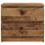 Noptiere, 2 buc., lemn vechi, 50x40x43,5 cm, lemn prelucrat GartenMobel Dekor