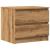 Noptiere 2 buc. stejar artizanal, 50x40x43.5 cm, lemn prelucrat GartenMobel Dekor