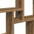 Raft perete cub, stejar artizanal, 78x15x93 cm, lemn prelucrat GartenMobel Dekor