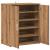 Pantofar, stejar artizanal, 60x35x70 cm lemn prelucrat GartenMobel Dekor