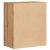 Pantofar, stejar artizanal, 60x35x70 cm lemn prelucrat GartenMobel Dekor