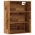 Dulap de perete suspendat, lemn vechi, 69,5x32,5x90 cm GartenMobel Dekor