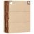 Dulap de perete suspendat, lemn vechi, 69,5x32,5x90 cm GartenMobel Dekor