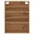 Dulap de perete suspendat, Stejar artizanal, 69,5x32,5x90 cm GartenMobel Dekor