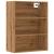 Dulap de perete suspendat, Stejar artizanal, 69,5x32,5x90 cm GartenMobel Dekor