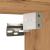 Dulap de perete suspendat, Stejar artizanal, 69,5x32,5x90 cm GartenMobel Dekor